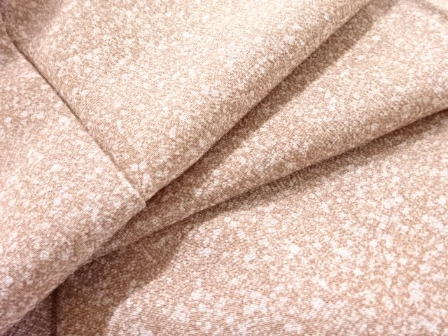  のり散らし模様単衣小紋着物